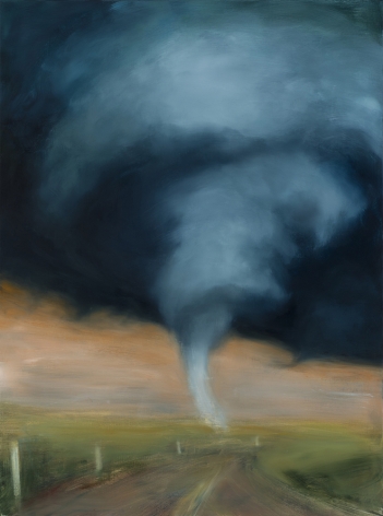 karen marston Tornado #9, 2015 Oil on linen 48 x 36 in. / 121.9 x 91.4 cm.