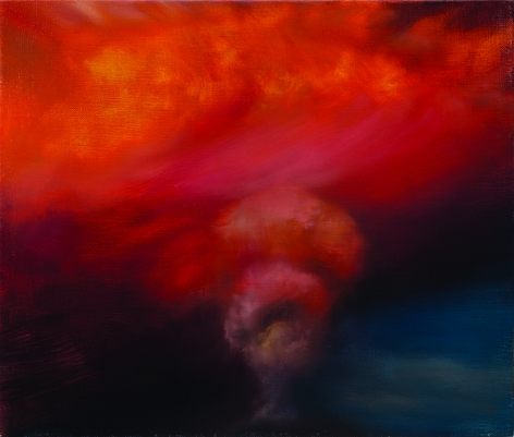 Karen Marston ​Volcano at Sunset, 2015 Oil on linen