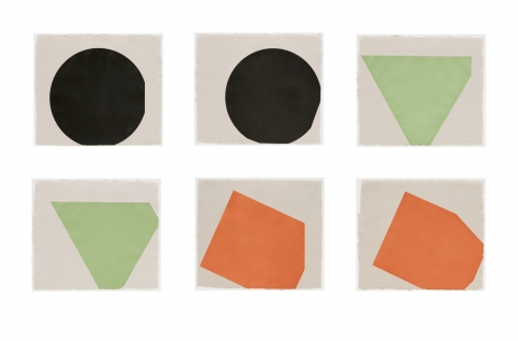 Gary Stephan If - Then, 1974-75 Suite of six aquatints on Handmade paper 19 1⁄2 x 25 1⁄2 in. / 49.5 x 64.8 cm. each Edition of 50