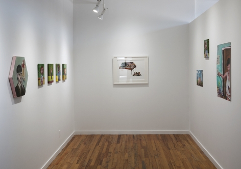Mariano Ching Danny Licul and Robert Langenegger installation view