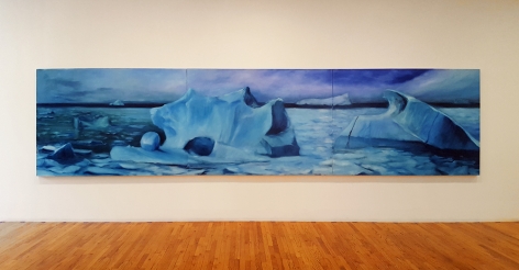 karen marston large iceberg painting