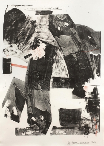 Robert Rauschenberg Front Roll, 1964 Lithograph 41 1⁄2 x 29 3⁄4 in. / 105.4 x 75.6 cm. Edition of 39