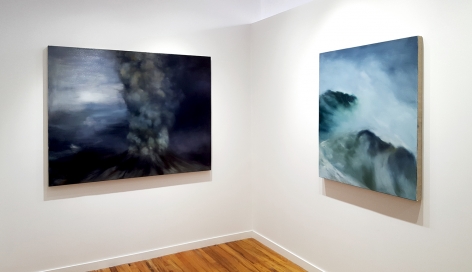 karen marston natural disasters paintings installation