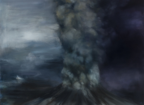karen marston volcano painting